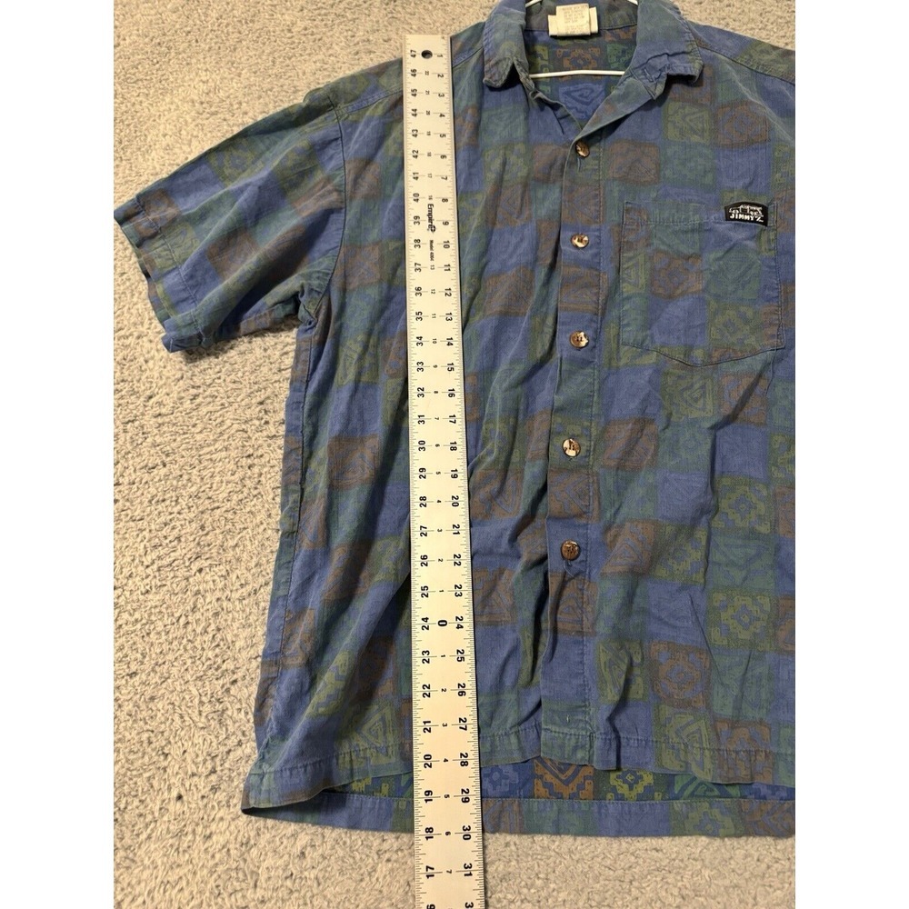 Vintage JIMMY'Z Button Down Surf Shirt 1984 USA Made Size M - Picture 3 of 6